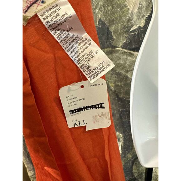 New Free People Siren Floral Print Kimono One Size0 - Picture 2 of 7